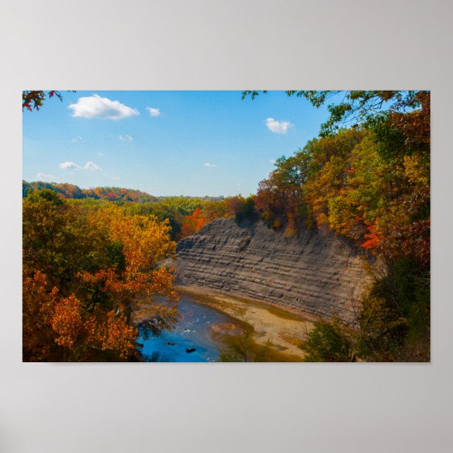 Poster Rocky River, Cleveland, Ohio (Frente)