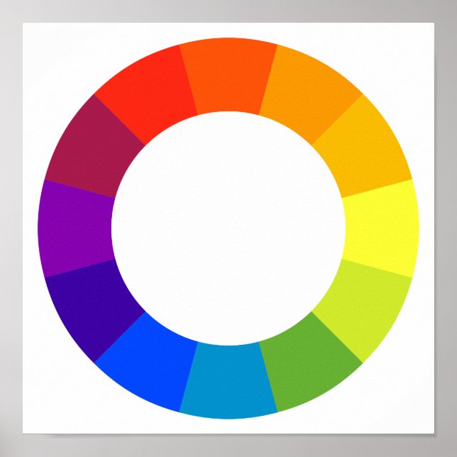 Poster Roda colorida (Frente)