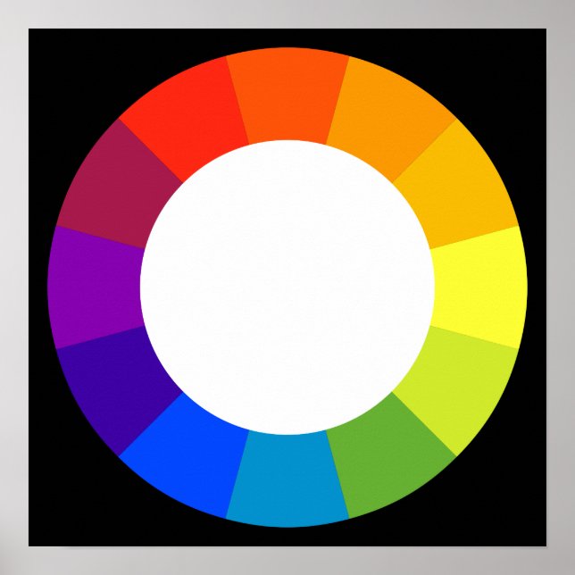 Poster Roda colorida (Frente)