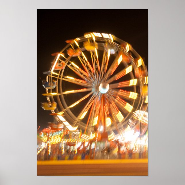 Poster Roda das luzes (Frente)