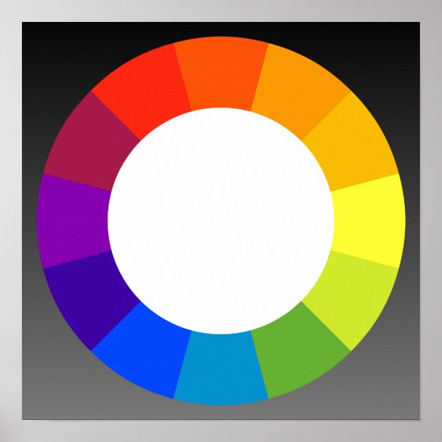 Póster Roda de Cores (Frente)