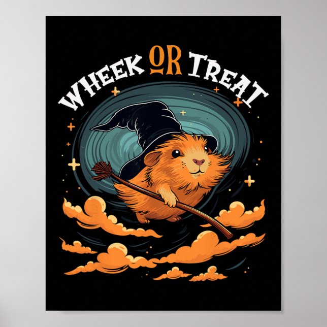 Poster Roda De Dia Das Bruxas De Guiné Ou Tratar Cavy Eng (Frente)