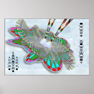 Póster Roda de Ezekiel de