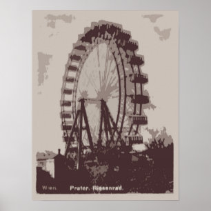 Poster Roda de Ferris, Viena 1939