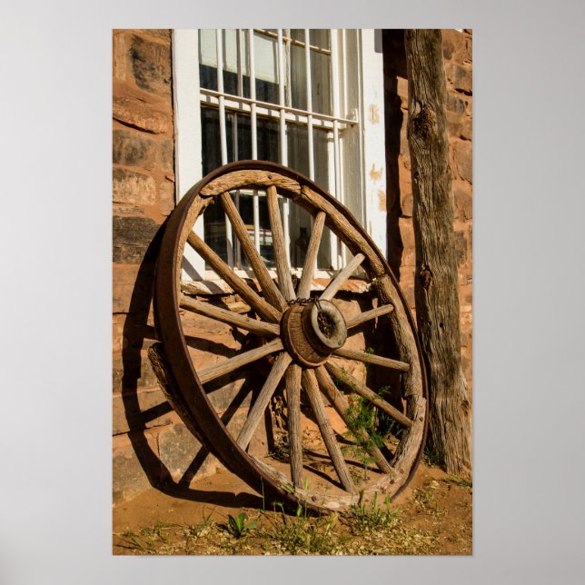 Póster Roda de Vagão Ocidental (Frente)