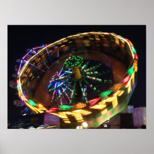 Poster Roda do carnaval das luzes