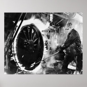 Póster Roda quente, anos 40