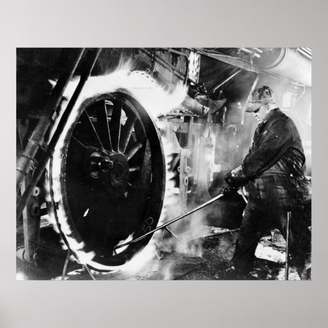 Póster Roda quente, anos 40 (Frente)