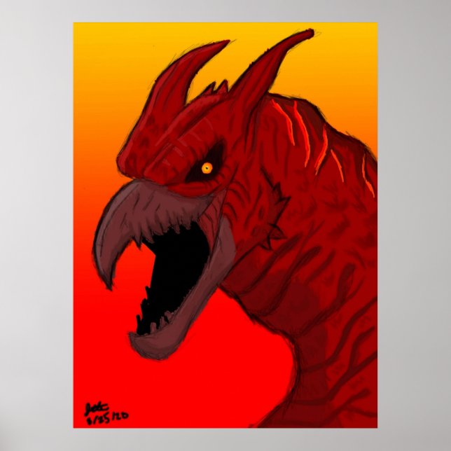 Poster Rodan (Frente)