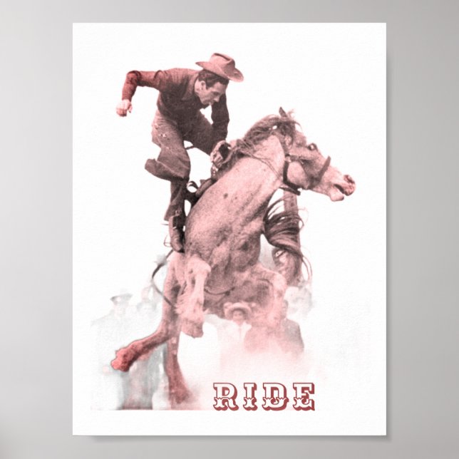 Poster Rodeo Ride (Frente)