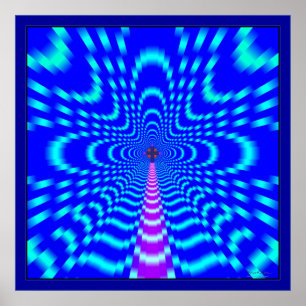 Poster Rodovia rápida para atravessar