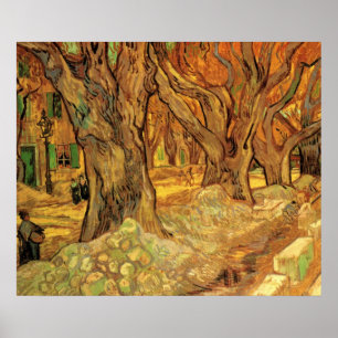 Póster Rodoviárias Menders de Vincent van Gogh