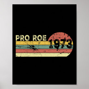 Poster Roe 1973 Meu útero Minha Escolha Feminista de Prox