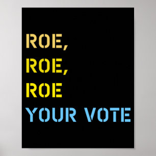 Poster roe roe seu voto