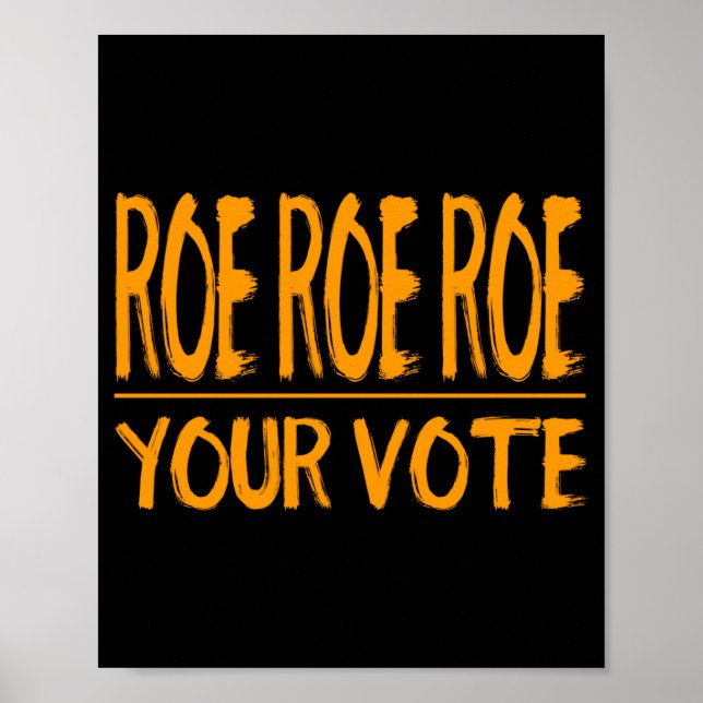 Poster Roe Roe Seu Voto 67 (Frente)