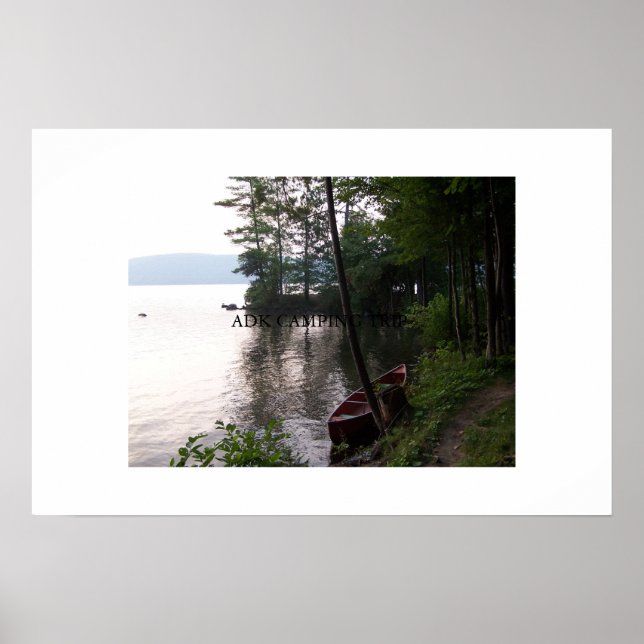 POSTER ROGERS ROCK LAKE GEORGE NY (Frente)