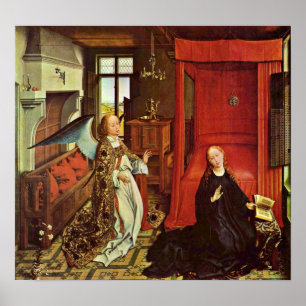 Poster Rogier van der Weyden - o aviso