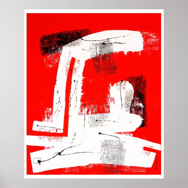 Poster Rojo #102 (Frente)