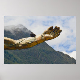 Poster Rola, Braço da Estátua de Pachacuti, Aguas Calient