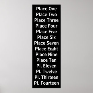 Poster Rolagem de Trânsito de Vintage Personalizada