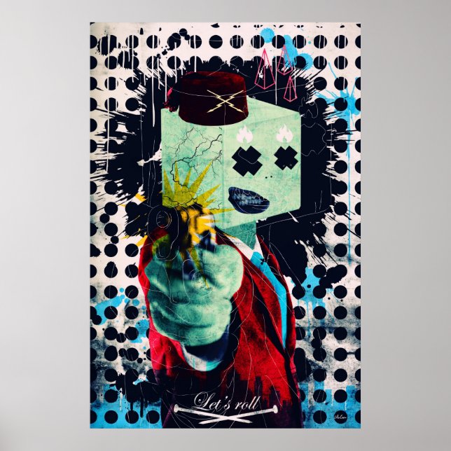 Póster Rolagem de vamos (Frente)