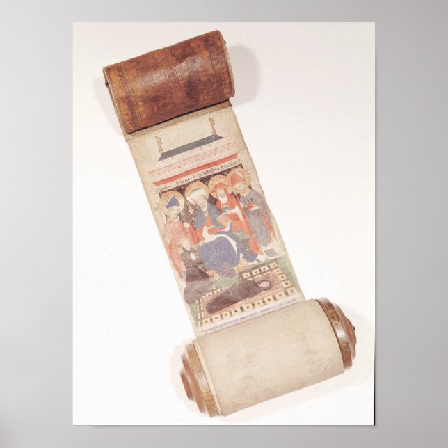 Póster Rolagem do obituário, 1406 (Frente)