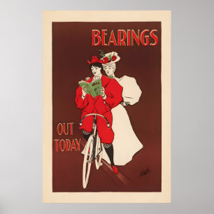 Poster Rolamentos - Cartaz de Bicicleta de Hoje