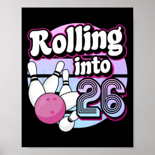 Poster Rolando para 26 Boliches 26º aniversário 1