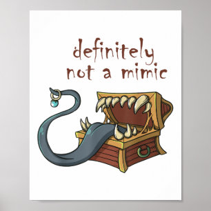 Poster Roleplay Rpg Mimic Memory Piada Bride G