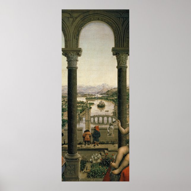 Póster Rolin Madonna, c.1435 (Frente)