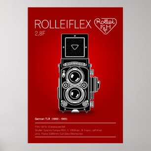 Poster Rolleiflex 2,8F