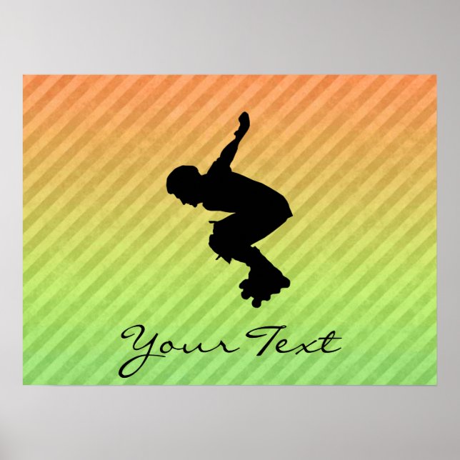 Poster Rollerblading (Frente)