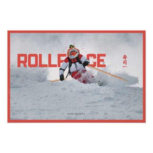 Póster Rollface Sushi Co. v2 (Frente)