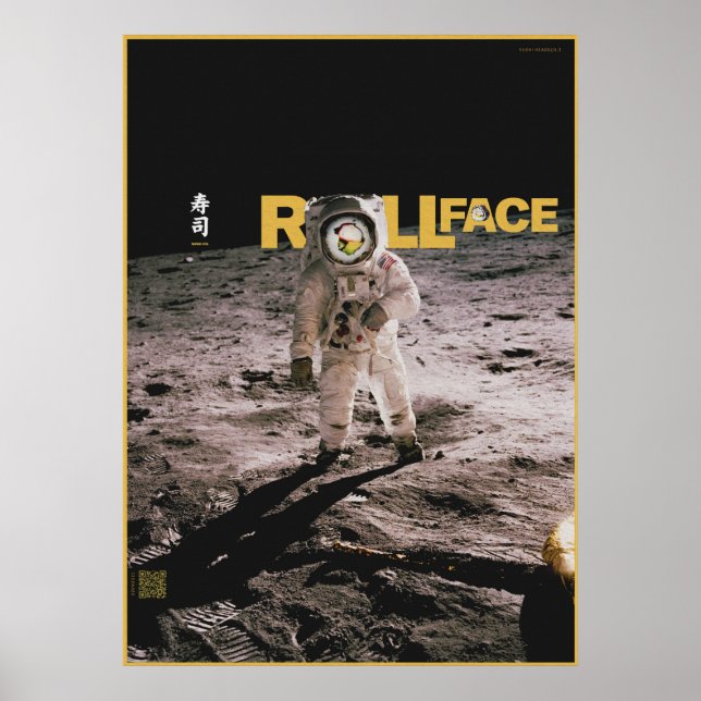 Poster Rollface Sushi Co. v3 (Frente)