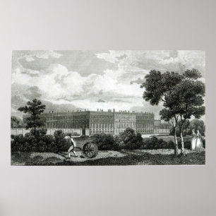 Póster Rolling the Lawns at Hampton Court Palace