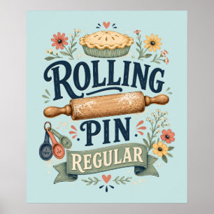 Poster Rolo de Massa Regular Cottage Baker