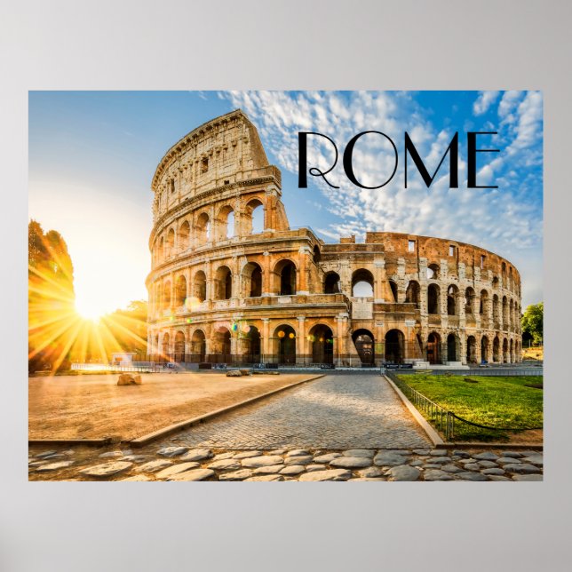 Poster Roma Colosseum (Frente)