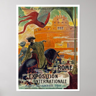 Poster Roma ~ Exposição Internacional 1911