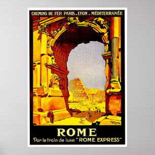 Póster Roma expressa