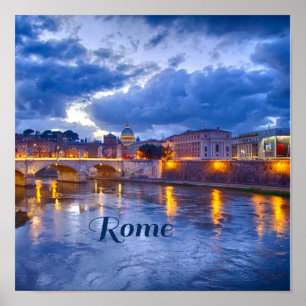Poster Roma Itália linda