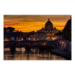 Póster Roma no Sunset