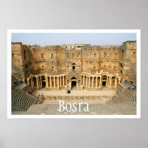 Póster Roman Amphitheater, Bosra, Síria