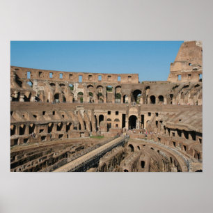 Póster Roman Art. The Colosseum ou Flavian 6