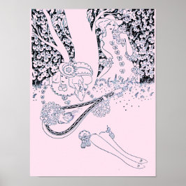 POSTER ROMANCE NO DIA DOS NAMORADOS, AMANTES ROMÂNTICOS N