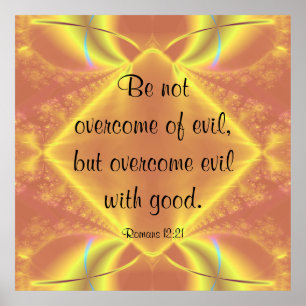 Poster romanos 12:21