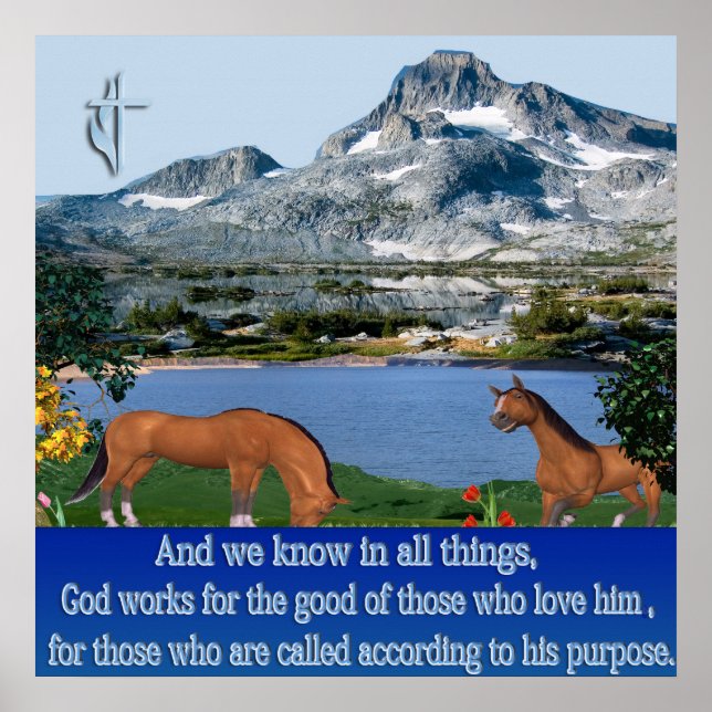 Poster romanos 8:28 (Frente)