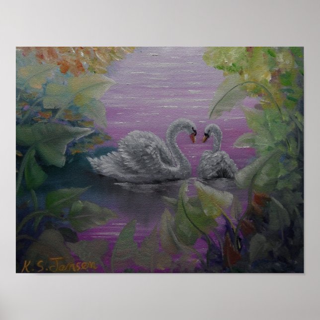 Poster romântico (Frente)