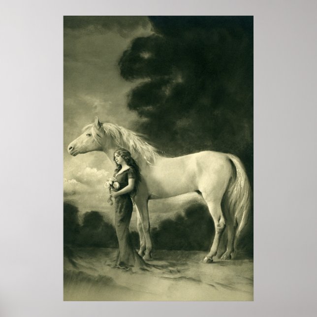 Póster Romântico (Frente)