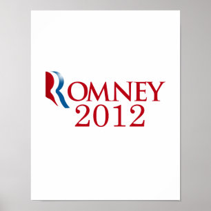Póster Romney 2012 - Acredite em América