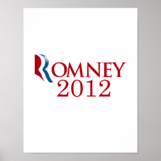 Póster Romney 2012 - Acredite na América